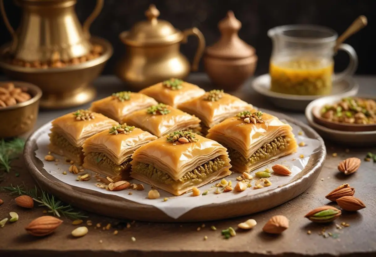 Baklava recept som gör alla glada! illustration