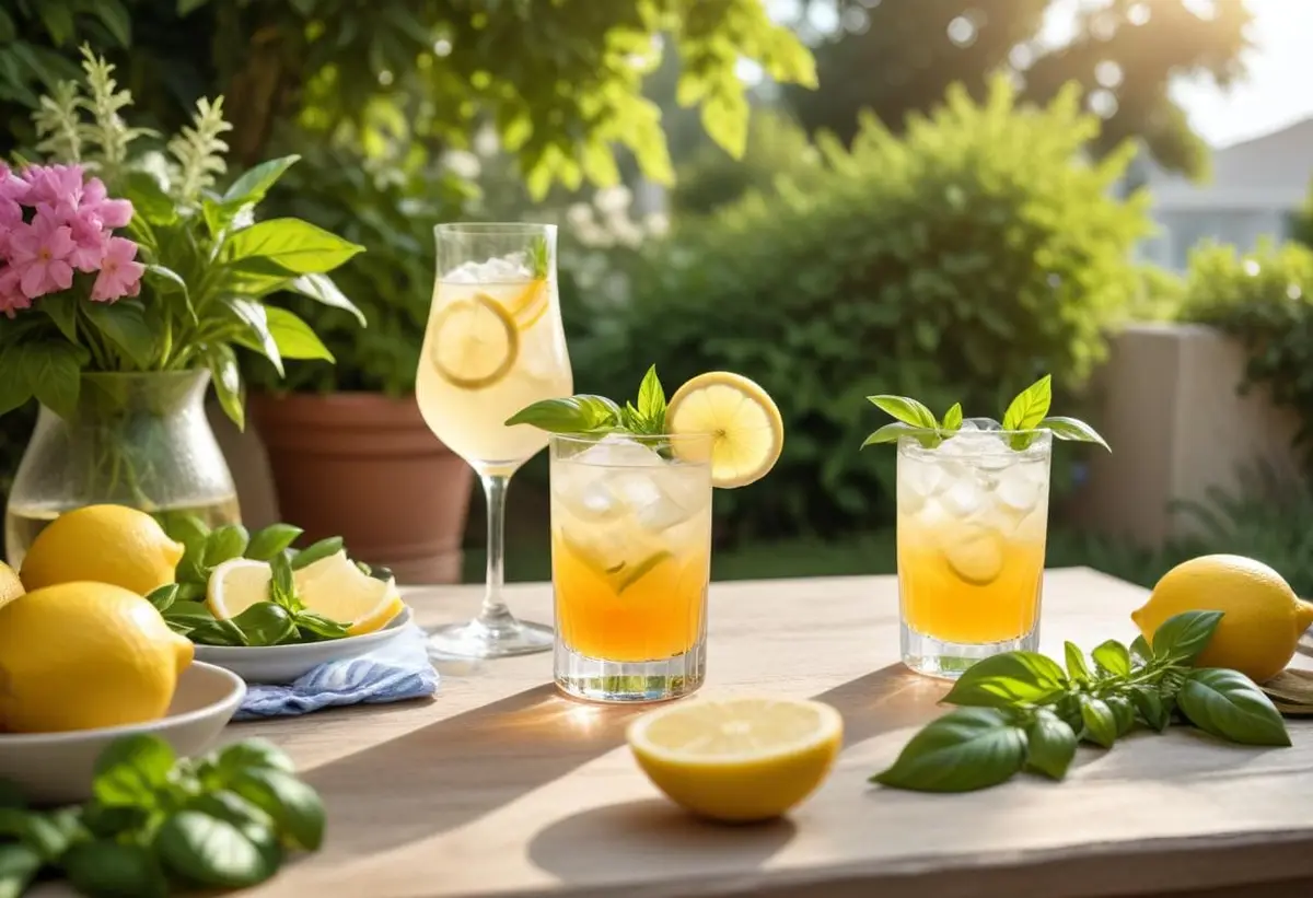 Upptäck en fräsch grekisk drink för sommarens fester! illustration