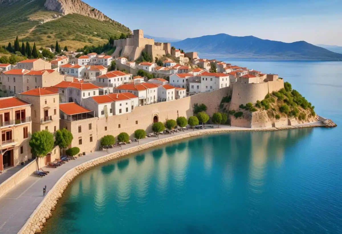 Boka hotell Nafplio och upplev Greklands pärla illustration