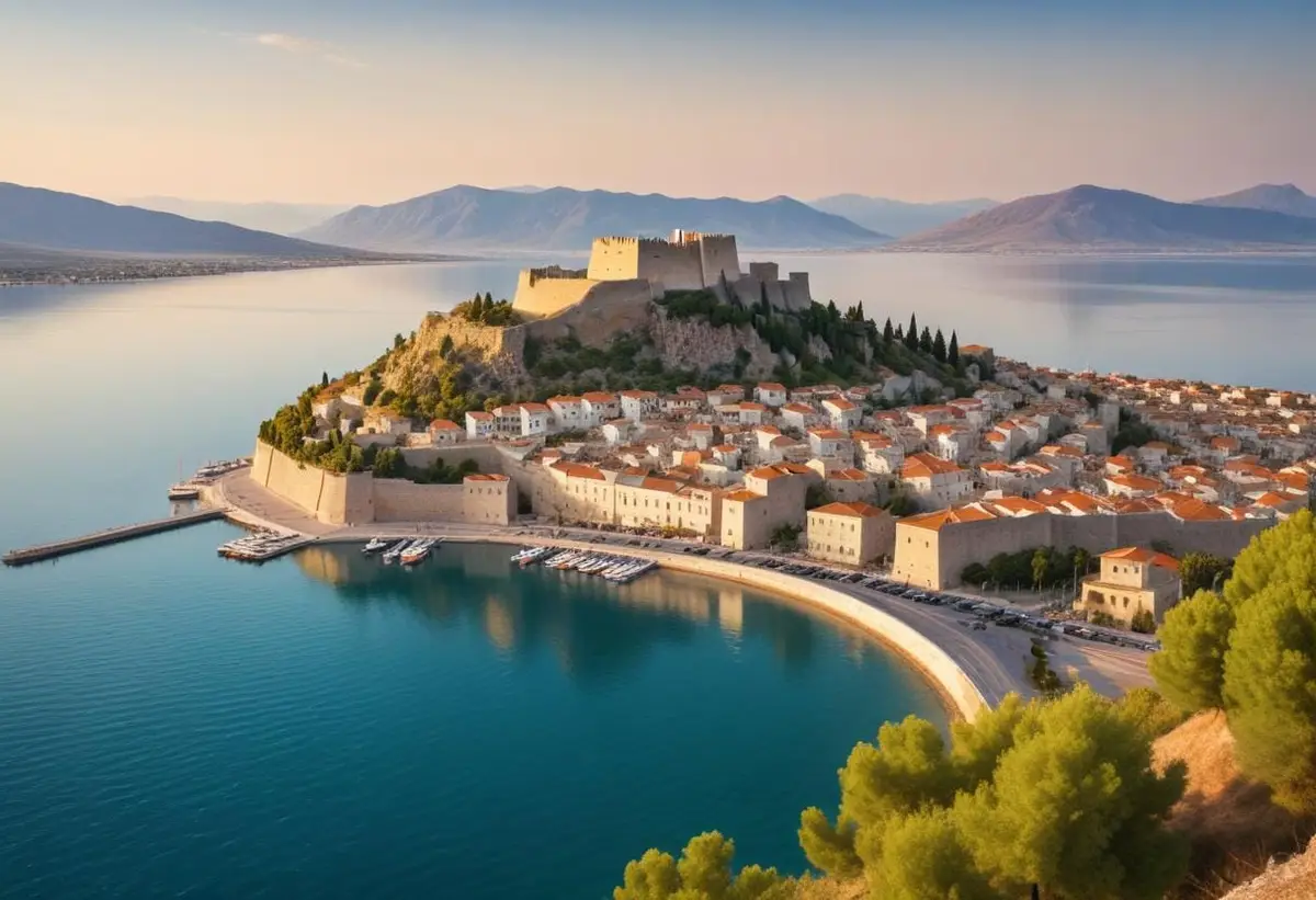 Sevärdheter i Nafplio illustration