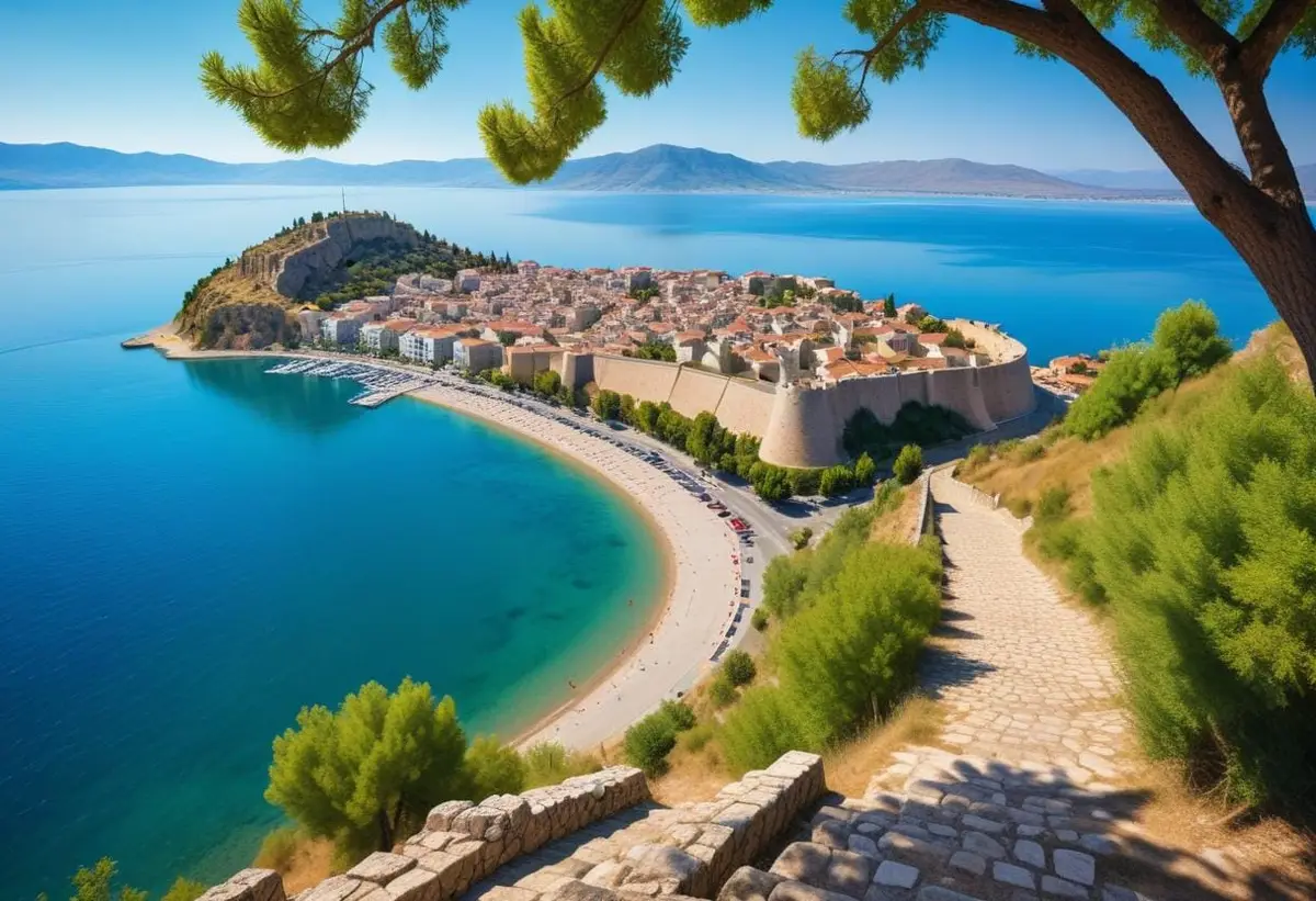 Väder Nafplio illustration